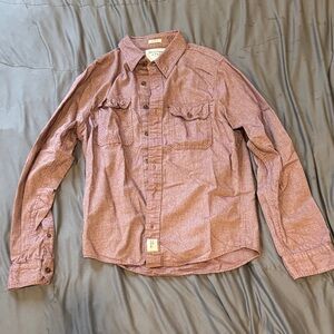 Abercrombie & Fitch Casual Button-Down Shirt - Pink